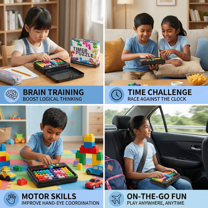 Logic Thinking Game for Kids – 500 Puzzles With Timer