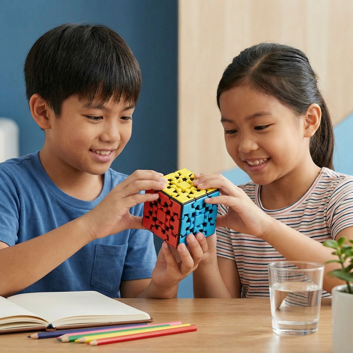 Gear Magic Cube 3×3×3 – Mechanical Logic Puzzle