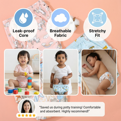 Reusable Training Diapers – Potty Training Made Easy!