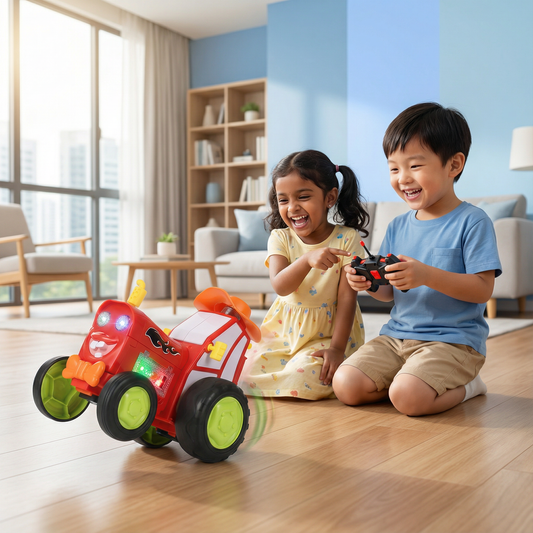 Hopping Tractor Kids Toy
