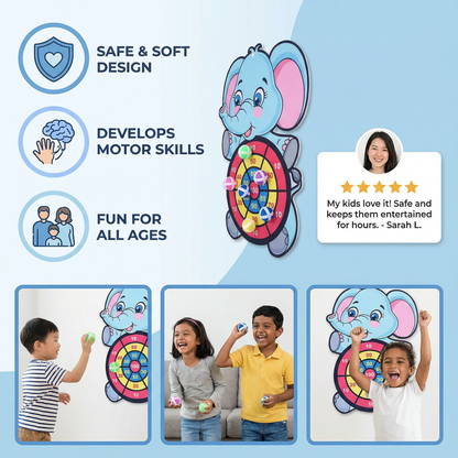 Cute Kids’ Dart Toss Game
