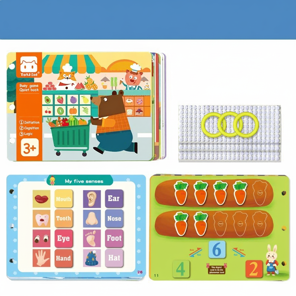 Sensorial Montessori Activity Book