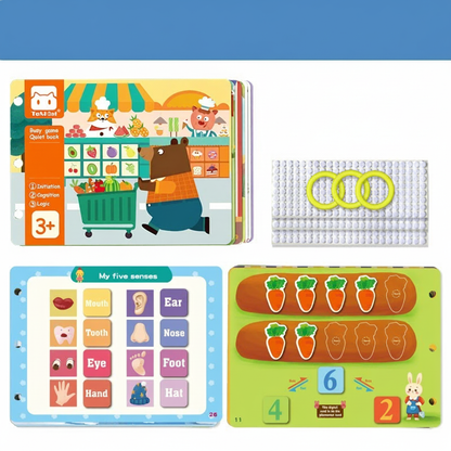 Sensorial Montessori Activity Book
