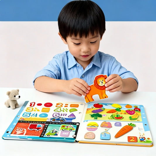 Sensorial Montessori Activity Book