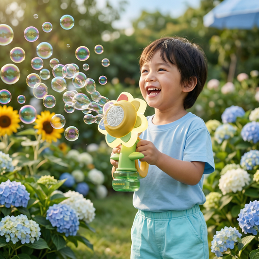 Dancing Soap Bubbles Flower