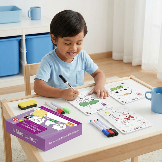 MagicLines - Magical Tracing Workbook Set