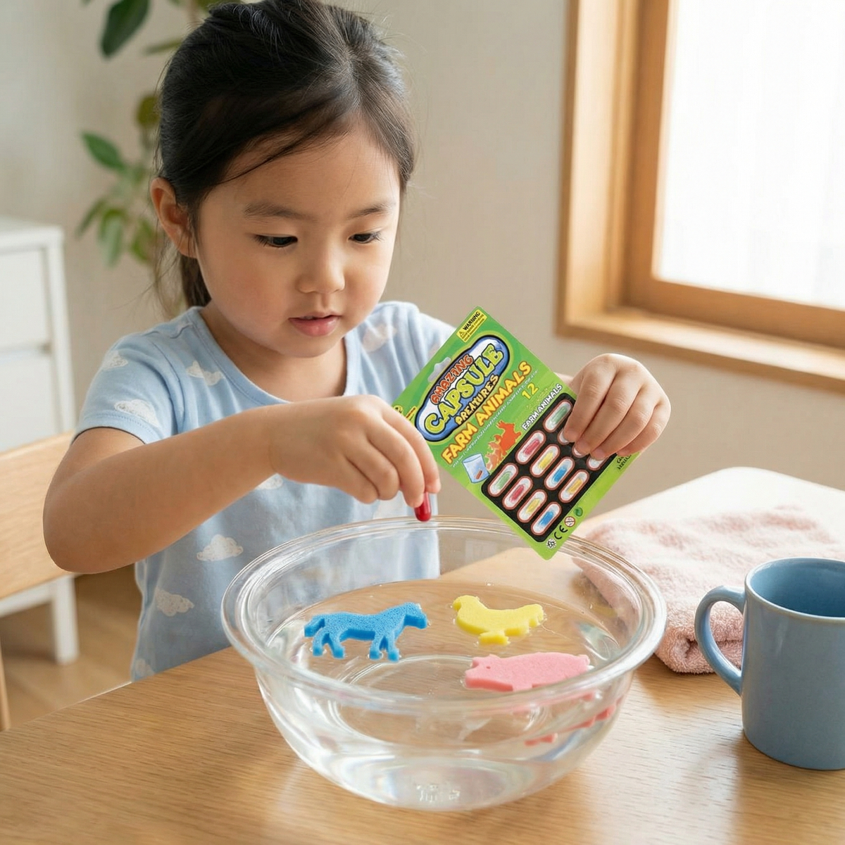 Magic Water Animal Growth Capsules