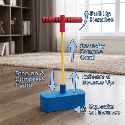 Children’s Foam Pogo Jumper – Bouncing Toy for Indoor & Outdoor Use