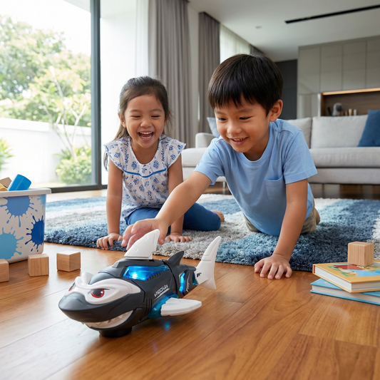 Glowing Musical Shark Toy for Kids