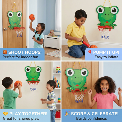 Cute Animal Basketball Set for Children