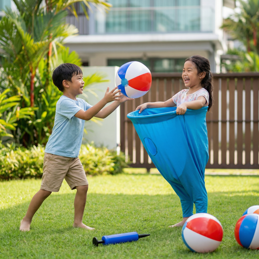 Clown Pants Catch Ball Family Game