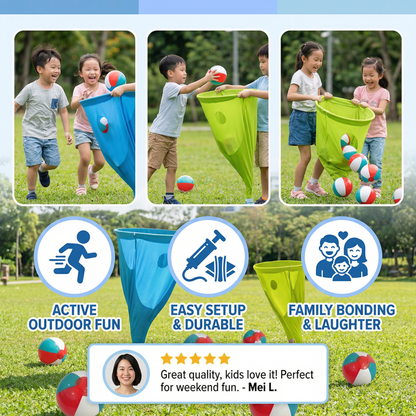 Clown Pants Catch Ball Family Game