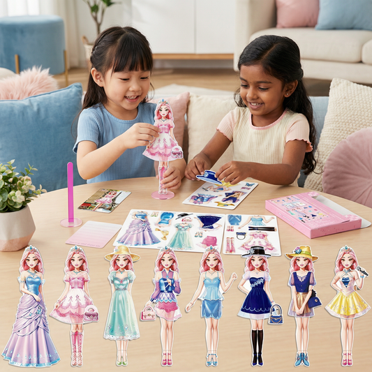 Magnetic Fashion Play Set for Kids