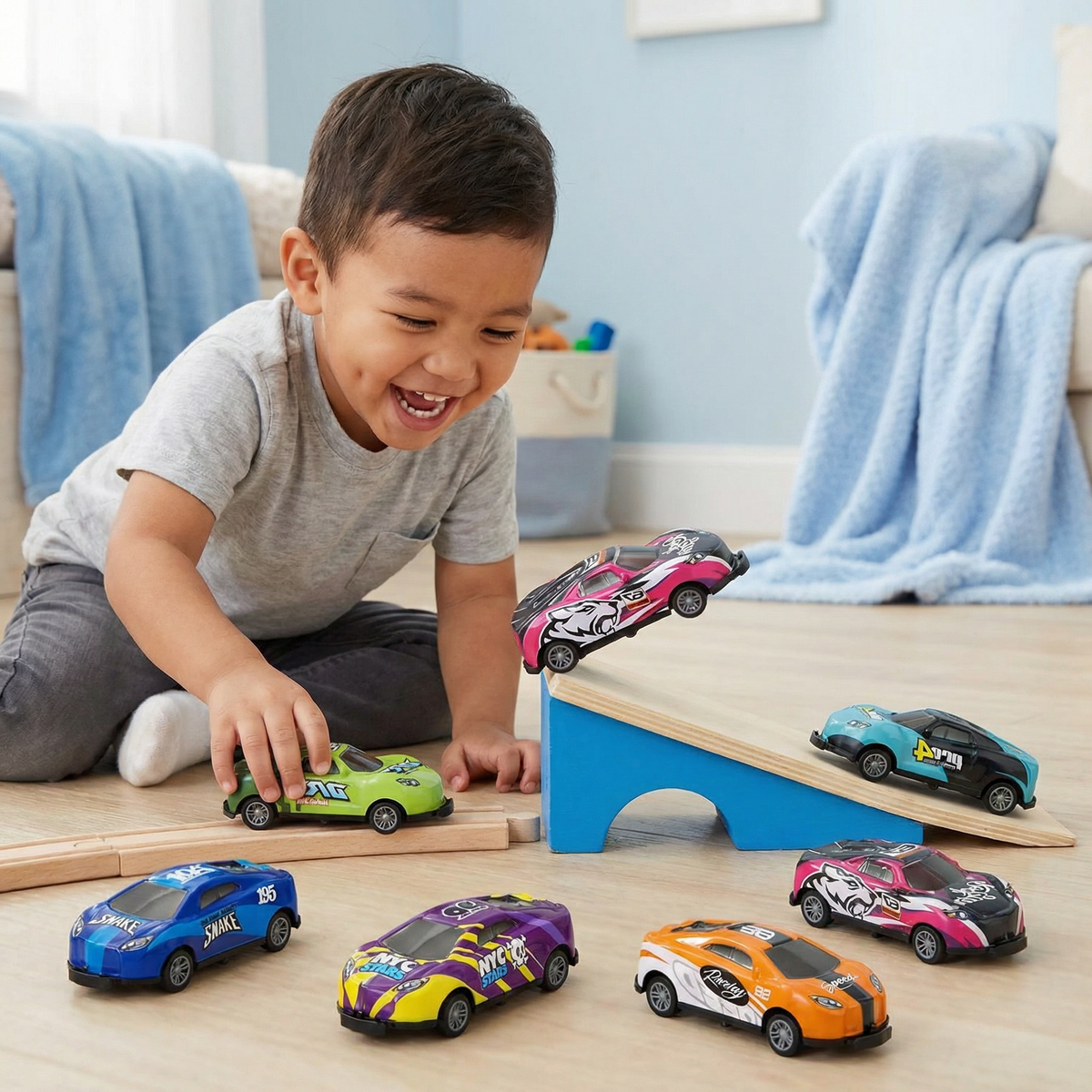 Stunt Cars for Little Car Lovers
