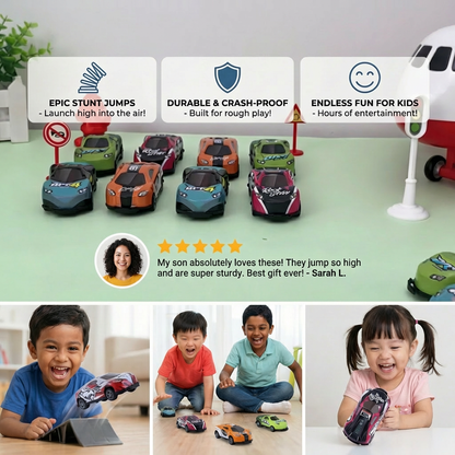 Stunt Cars for Little Car Lovers
